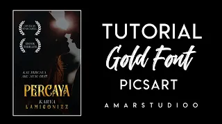 Tuto 6 | Gold Font (Piscart)