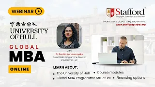 University of Hull Global | Global Online MBA - Webinar (24 April 2024)