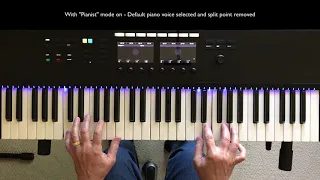 Ketron SD How To - 109 What is Pianist Mode?