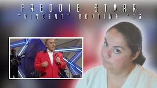 First Time Reaction | Freddie Starr | Vincent Routine '93