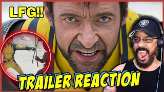 The MCU will be SAVED!! Deadpool & Wolverine Official Trailer 2 Reaction