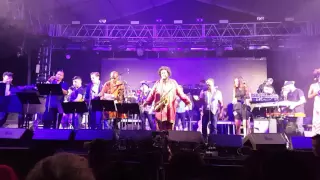 Kamasi Washington Superjam - Getaway & Sun Goddess (ft. M. Williams & Vulfpeck) [Bonnaroo 2016]