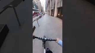 BMX Street Riding in NYC (🚲-Billy Perry) #bike #nyc