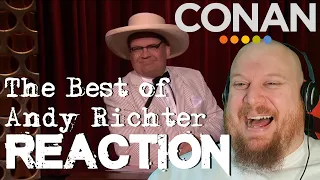 CONAN Best of Andy Richter REACTION - Andy is so underrated