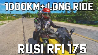 RUSI RFI 175 | 1000km LONG RIDE | CDO to North Cotabato | With Insta360 GO 2 Motorcycle