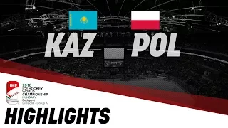 Kazakhstan - Poland | Highlights | 2018 IIHF Ice Hockey World Championship Division I Group A