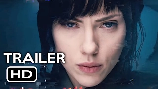 Ghost in the Shell Trailer + Super Bowl Trailer (2017) Scarlett Johansson Sci-Fi Movie HD