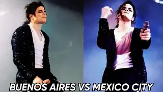 Michael Jackson | Billie Jean - Live Buenos Aires VS Mexico City 1993!