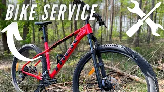 HOW TO TREK BIKE REPAIR AND SERVICE | #loose #noisy  remove #mtb