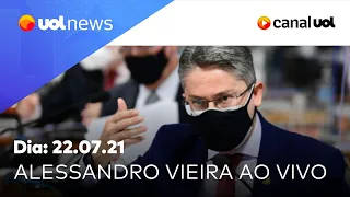 Senador Alessandro Vieira fala de ameaças de Bolsonaro às eleições | UOL News (22/07/2021)