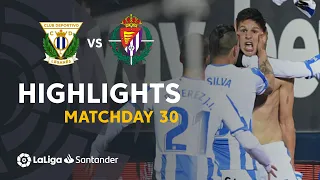 Highlights CD Leganés vs Real Valladolid (1-0)