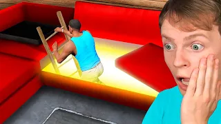 I Built SECRET ROOMS in Franklin's House! (GTA 5)