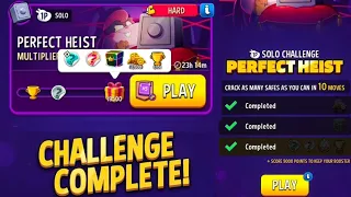 Hard multiplier madness solo challenge✅|19500 points perfect heist solo challenge|match master