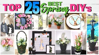 🌷Absolute Top 25 Best Spring DIY Decor Ideas On a Budget!