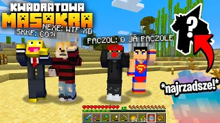 ZNALAZŁEM NAJRZADSZY PRZEDMIOT NA KWADRATOWEJ! 😮 (Minecraft Kwadratowa Masakra SEZON 2)