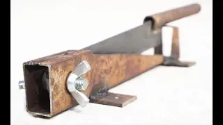 How to Make Simple WOOD CUTTER