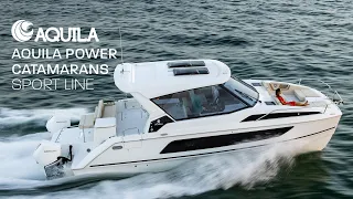 Explore the Sport Line | Aquila Power Catamarans