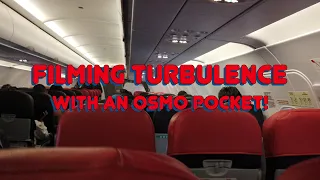 Filming Airplane Turbulence with an DJI Osmo Pocket Camera