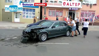 Авария по улице Киевская в Бельцах 09 06 18