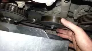 Mercedes W202 How to change your fan belt