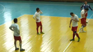 Чемпионат г.Днепропетровска по футзалу 2015-2016 Омега -Град 7-3 (2 тайм) futsal