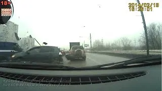 Подборка Аварий и ДТП Февраль (66) 2014 New Best Car Crash Compilation February