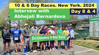 Day 4 of 6 Day Race. Abhejali interview. New York 2024