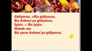 Как строить предложение в турецком языке? Правильный порядок построения турецкого предложения.