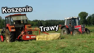 Koszenie Trawy Na 2 | Ursus C360 & Case & 2x Rotacyjna