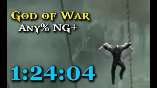 God of War Any% NG+ in 1:24:04