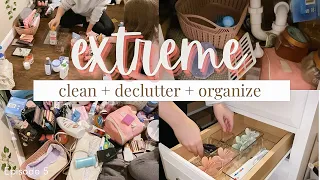 Pt. 5 | Extreme Clean, Declutter & Organize | Big Mess | Clutter Cleaning | Temu Review
