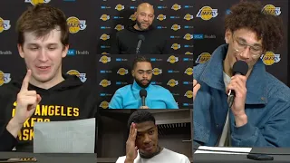 Lakers vs Celtics | Lakeshow Full Postgame Interviews: Rui, Reaves & Hayes, D-Lo & Darvin Ham