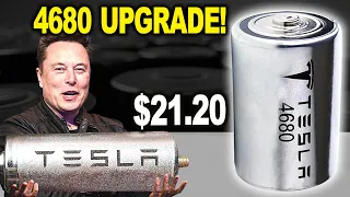 Elon Musk Reveals New Modern 4680 Battery Production Upgrade, $21.20/kwh!