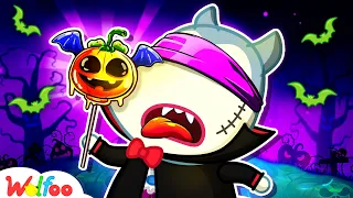 No No Halloween Flavour Lollipop! - Wolfoo Survived World’s Most Haunted Party 🤩 Wolfoo Kids Cartoon