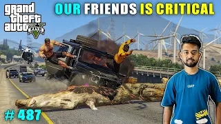 MICHAEL DESTROYED HACKER BASE WITH FRIENDS  | GTA V GAMEPLAY #487