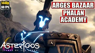 Asterigos Curse of the Stars [Arges Bazaar - Phalan Academy] Gameplay Walkthrough [Full Game]