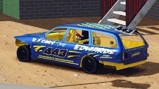 Online Banger Racing: Ovalstar Promotions - Supreme Championship / Mildenhall 11/03/2024