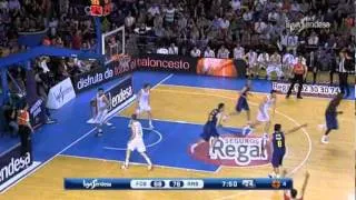 Xavi Pascual - Regal FC Barcelona vs Real Madrid 86-83 (ACB, G33)