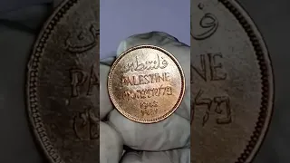 1 mil coin of Palestine (1942) #coinmaster #shorts #short #tiktok #tanger #oldcoins #subscribe #old