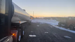 What a standard milk transport tanker looks like #cdl #kenworth #tanker