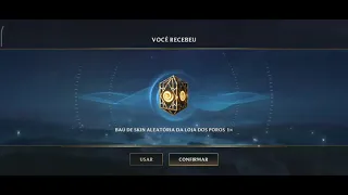 TUTORIAL DE COMO GANHAR SKIN BOA NO BAÚ PORO NO WILD RIFT