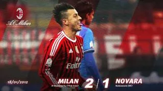 Milan-Novara 2-1