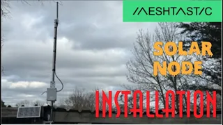 Meshtastic Solar Node Installation Pt.II Havering_South