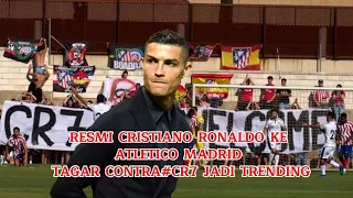 CRISTIANO RONALDO Ke Atletico Madrid | De Madrid Fans Club Penuhi Spanduk Di Wanda Metropolitano