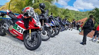 Ducati Panigale V2 vs KTM 690 SMCR (littoral Atlantique sud - Martinique)