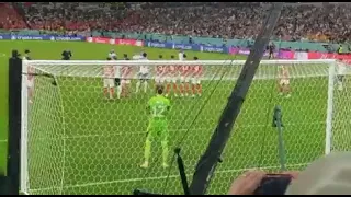 Fan View of the Marcus Rashford Free Kick against Wales | 2022 World Cup