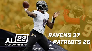 RAVENS 37, PATRIOTS 26: REACTION #ravens #ravensflock #baltimoreravens #patriots