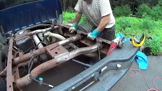 Silverado, Sierra Truck Frame restoration, Rust War