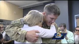 Tri-State soldier surprises mom with homecoming