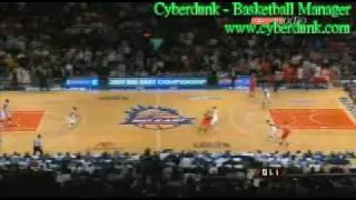 cyberdunk-NCAA march madness-Syracuse vs Connecticut-Devendorf had almost won the game for Syracuse